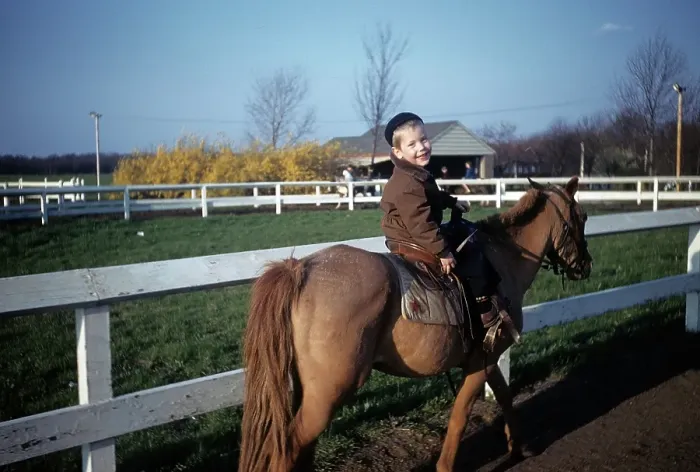 Framed Print : Boy Rides A Pony Framed Print : Boy Rides A Pony