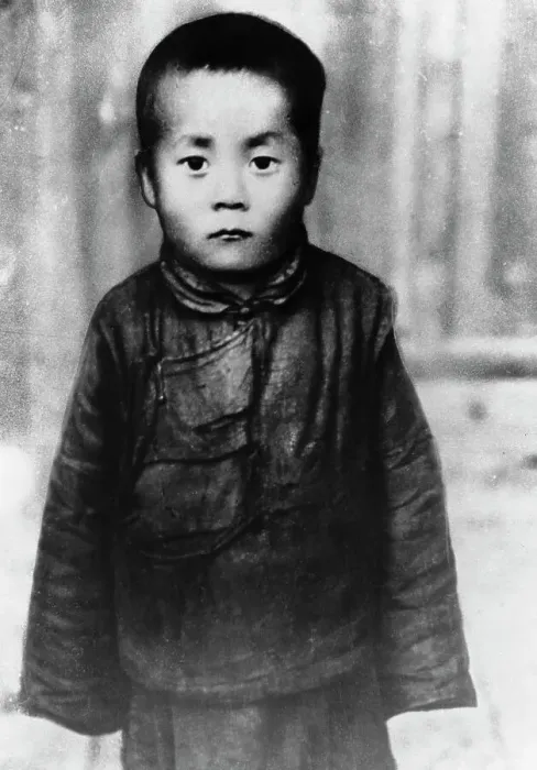 Framed Print : Boy Who is to Become Dalai Lama