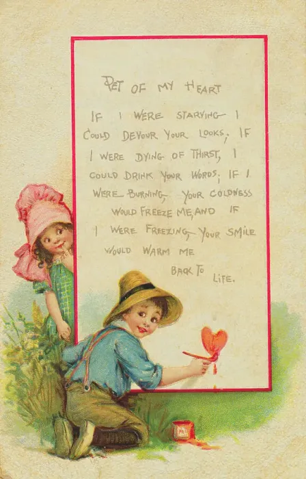 Framed Print : Boy Writing a Love Poem Framed Print : Boy Writing a Love Poem