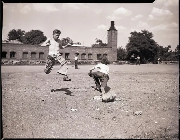 Framed Print : Boys Playing Sand Lot Baseball Framed Print : Boys Playing Sand Lot Baseball
