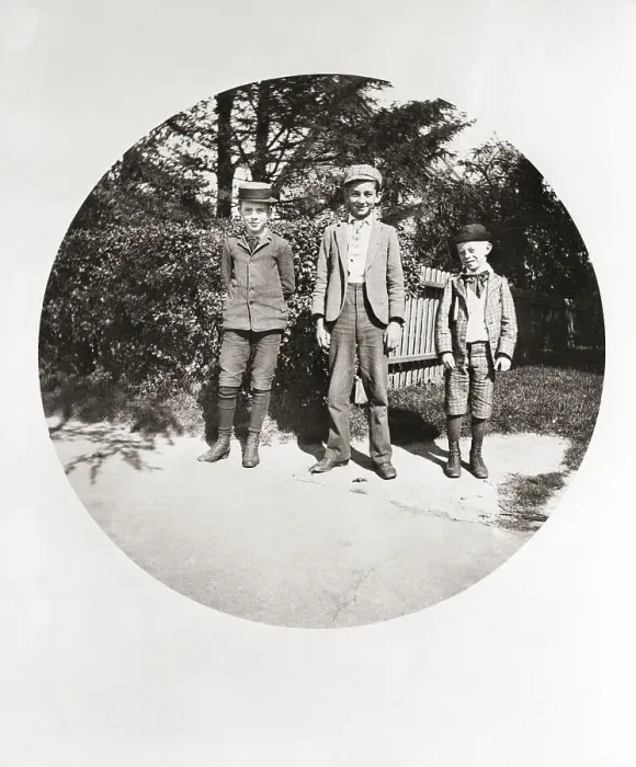 Framed Print : Three Boys In Sunday Best Framed Print : Three Boys In Sunday Best