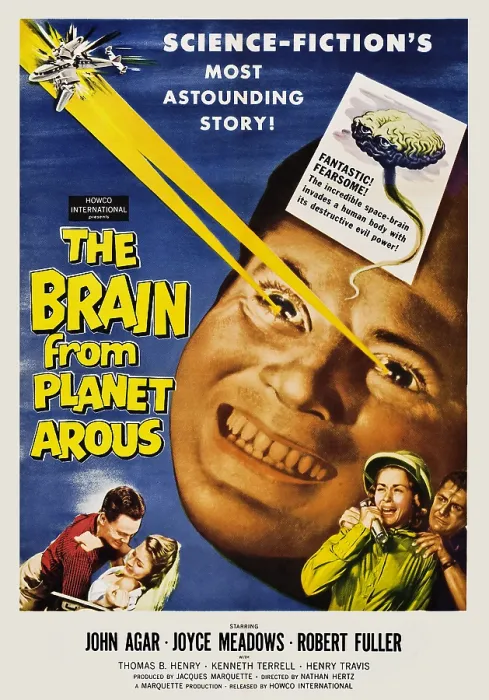 Framed Print : The Brain from Planet Arous Framed Print : The Brain from Planet Arous