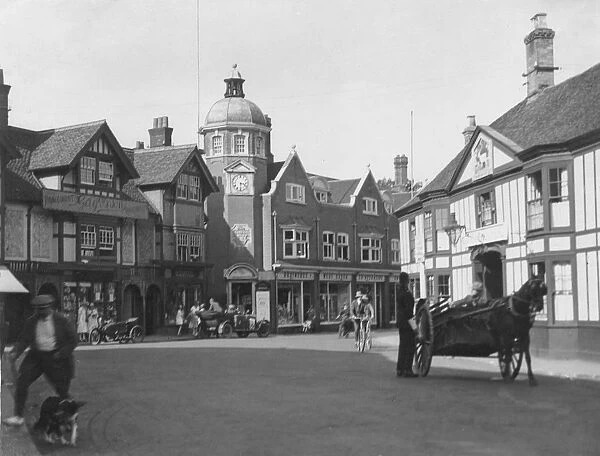Braintree. The Cross, Braintree, Essex, circa 1930