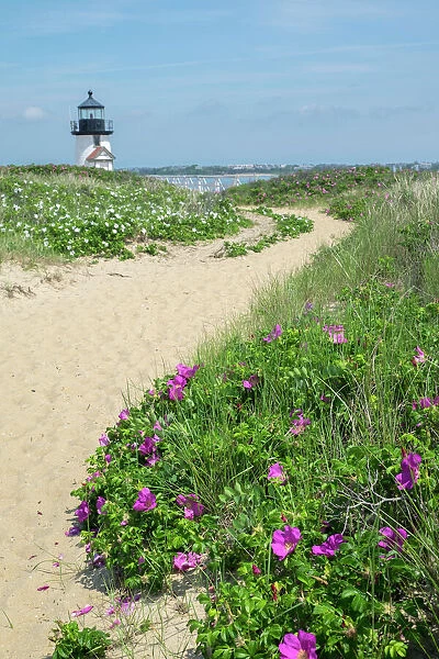 Brant Lighthouse, Nantucket Harbor, Nantucket, Massachusetts, USA