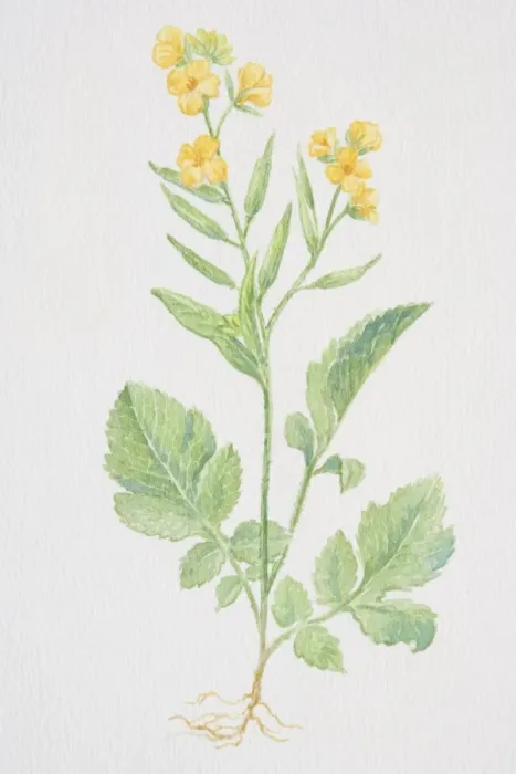 Framed Print : Brassica hirta, Mustard, flowering plant Framed Print : Brassica hirta, Mustard, flowering plant