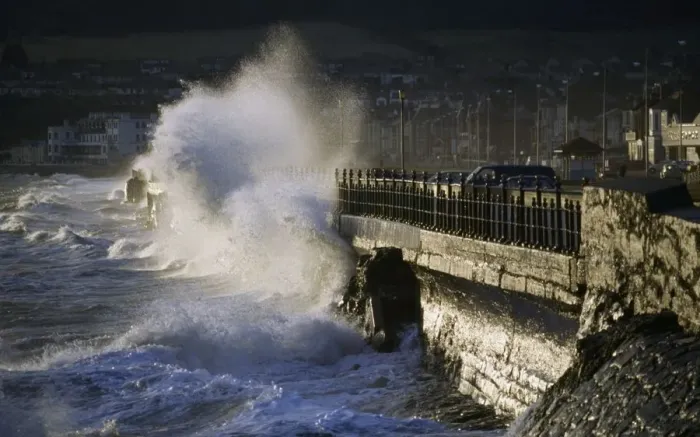 Framed Print : Bray Promenade, County Wicklow, Ireland