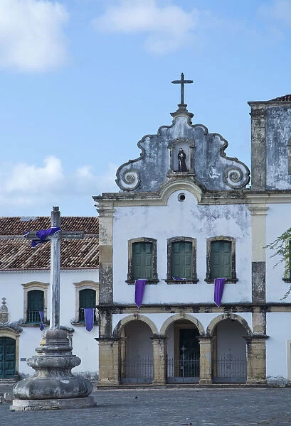 Brazil, Sergipe, Sao Cristovao, Convent of St. Francis and Church of the Holy Cross
