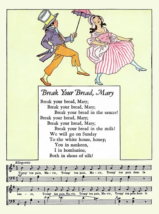 Framed Print : Break Your Bread, Mary Framed Print : Break Your Bread, Mary