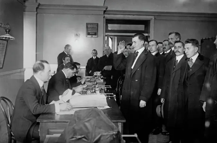 Framed Print : US Breaks Diplomacy with Germany