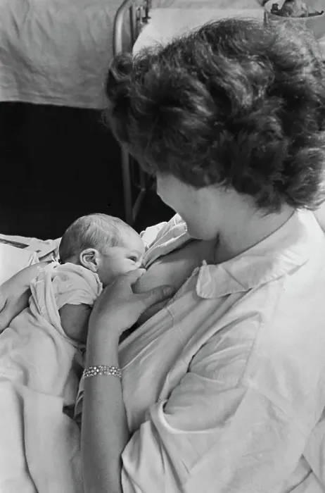 Framed Print : Breastfeeding For The First Time Framed Print : Breastfeeding For The First Time