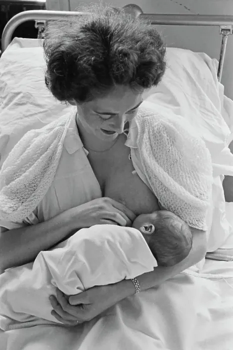 Framed Print : Breastfeeding For The First Time Framed Print : Breastfeeding For The First Time