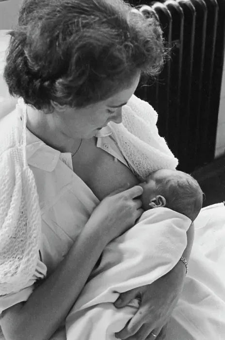 Framed Print : Breastfeeding For The First Time Framed Print : Breastfeeding For The First Time