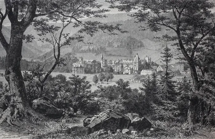 Framed Print : Brehmer's Sanatorium, late 1870, in Goerbersdorf, now Sokolowsko, Poland, History, digital reproduction of an original 19th-century painting Framed Print : Brehmer's Sanatorium, late 1870, in Goerbersdorf, now Sokolowsko, Poland, History, digital reproduction of an original 19th-century painting