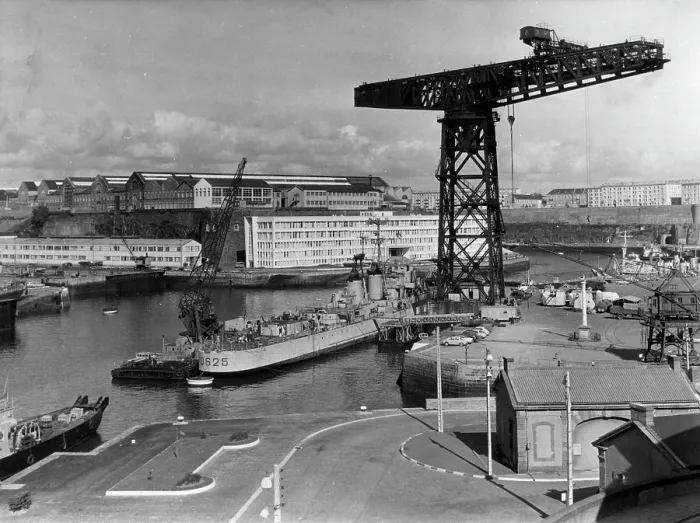 Framed Print : Brest Port Framed Print : Brest Port