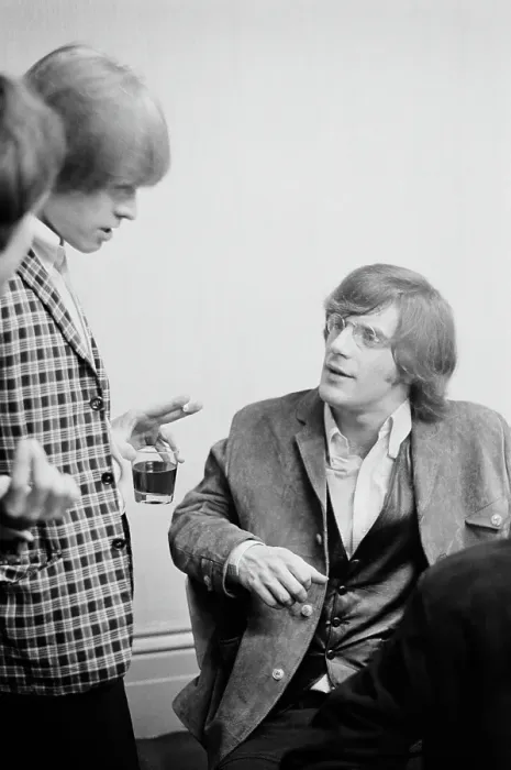 Framed Print : Brian Jones And John Sebastian