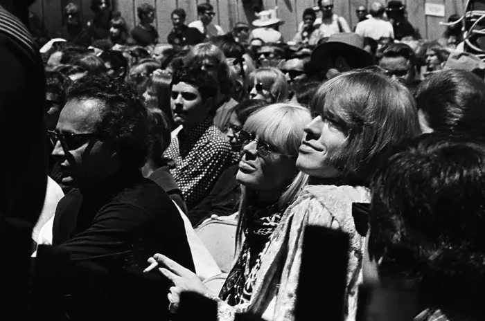Framed Print : Brian Jones And Nico At The Monterey Pop Festival Framed Print : Brian Jones And Nico At The Monterey Pop Festival