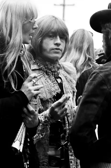 Framed Print : Brian Jones And Nico At The Monterey Pop Festival Framed Print : Brian Jones And Nico At The Monterey Pop Festival