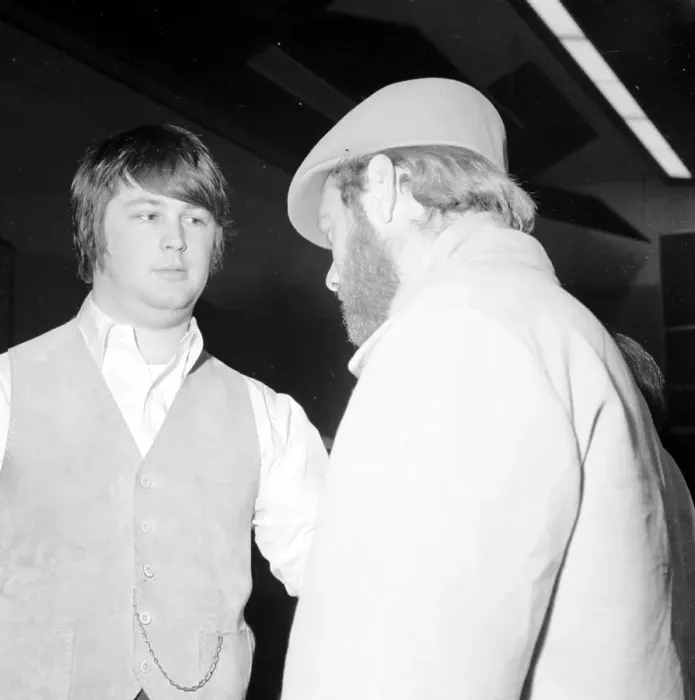 Framed Print : Brian & Mike Of The Beach Boys Framed Print : Brian & Mike Of The Beach Boys