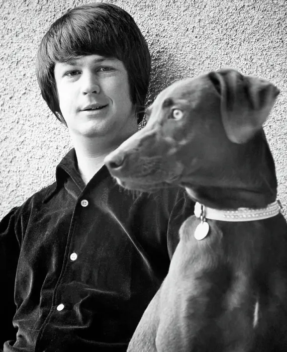 Framed Print : Brian Wilson & His Best Friend Framed Print : Brian Wilson & His Best Friend