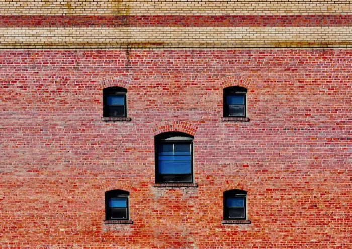 Framed Print : Brick Quintet Framed Print : Brick Quintet