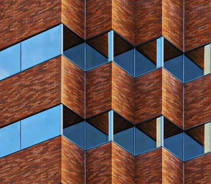 Framed Print : Brick Symmetry Framed Print : Brick Symmetry