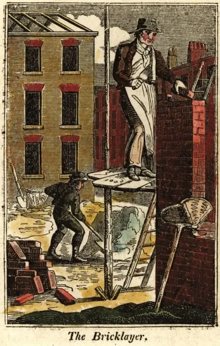 Framed Print : The Bricklayer