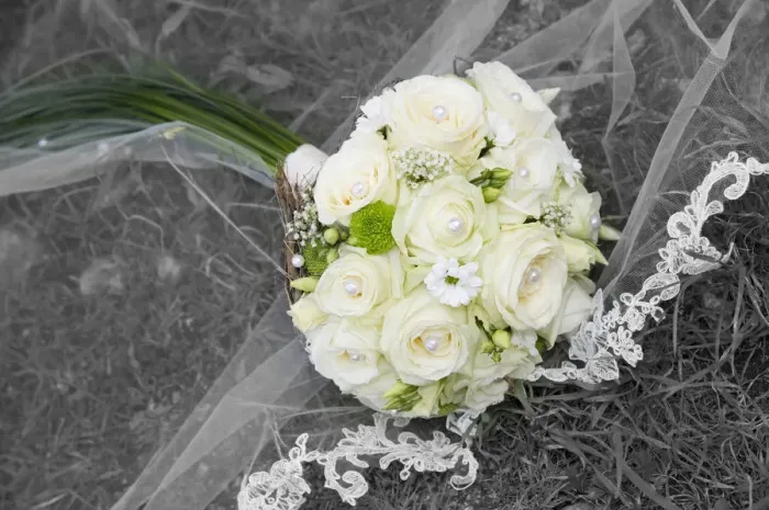 Framed Print : Bridal bouquet Framed Print : Bridal bouquet
