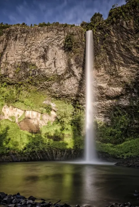 Framed Print : Bridal Veil Falls, Raglan, Waikato, North Island, New Zealand Framed Print : Bridal Veil Falls, Raglan, Waikato, North Island, New Zealand