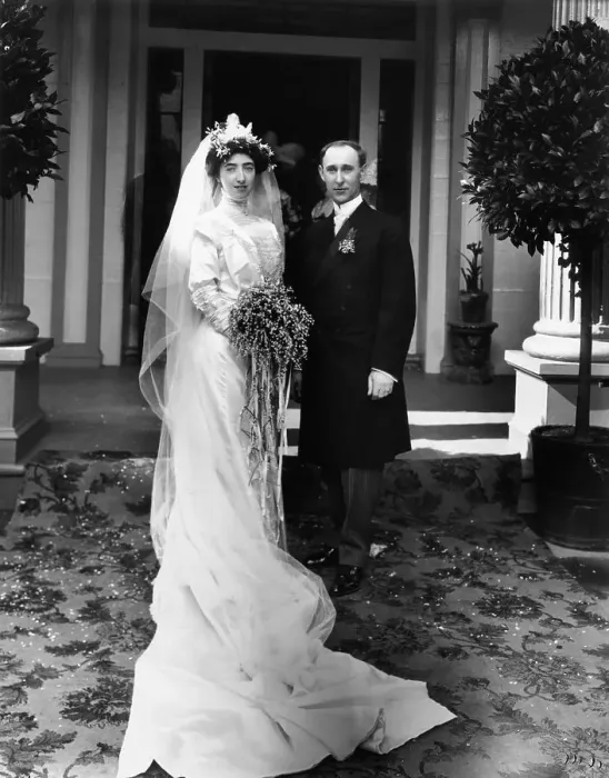 Framed Print : Bride and Groom at Society Wedding Framed Print : Bride and Groom at Society Wedding