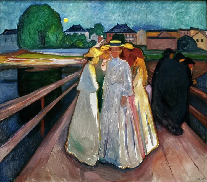 Framed Print : On The Bridge Framed Print : On The Bridge