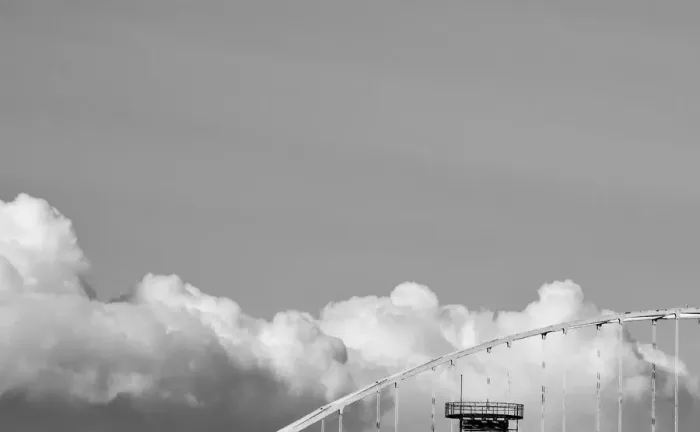 Framed Print : Bridge of the Clouds Framed Print : Bridge of the Clouds