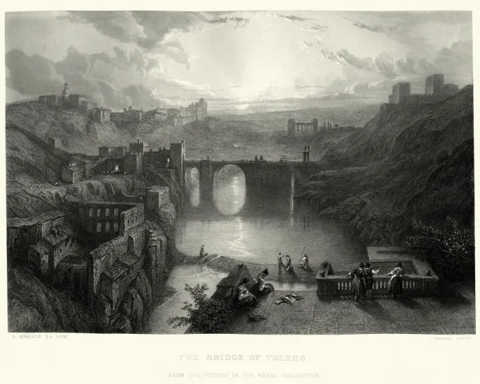 Framed Print : The Bridge of Toledo Framed Print : The Bridge of Toledo