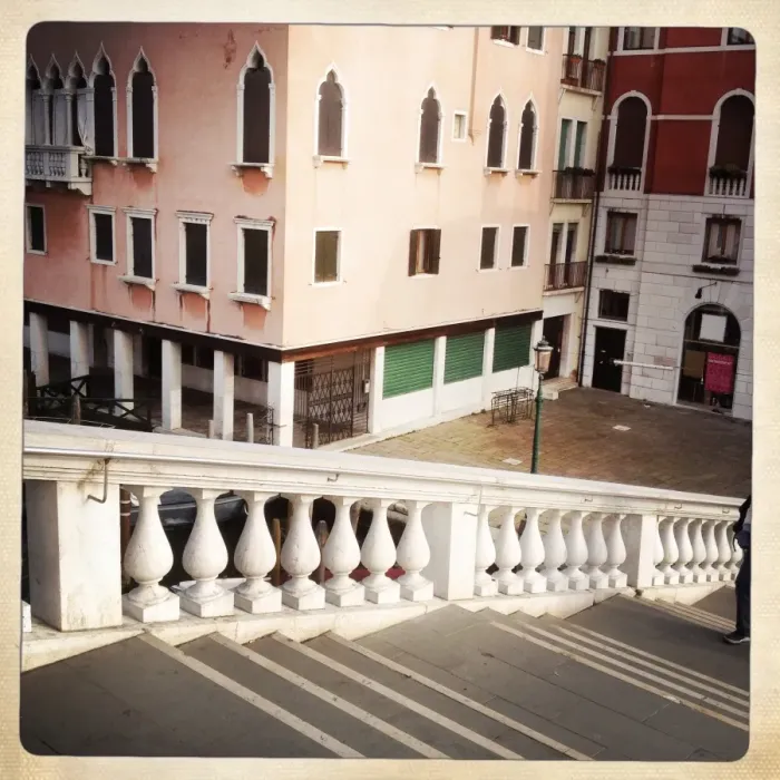 Framed Print : Bridge in venice Framed Print : Bridge in venice