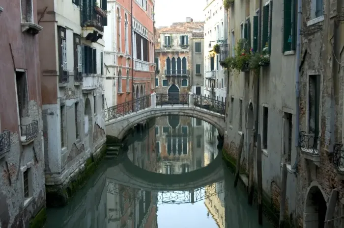 Framed Print : Bridges Venice Italy