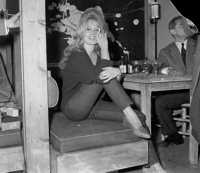 Framed Print : Brigette Bardot Working on Film Framed Print : Brigette Bardot Working on Film