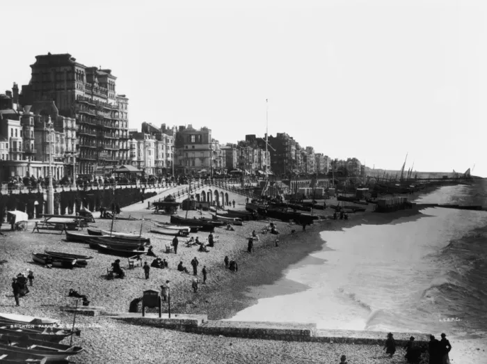 Framed Print : Brighton Beach Framed Print : Brighton Beach