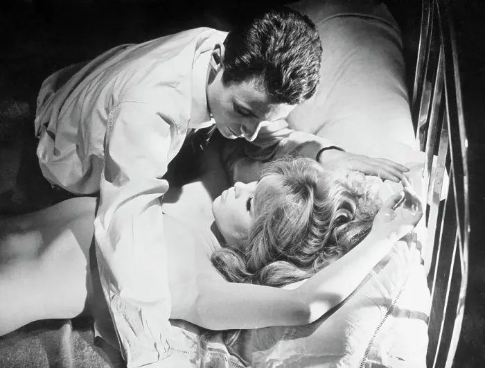 Framed Print : Brigitte Bardot and Michel Subor in Only for Love Framed Print : Brigitte Bardot and Michel Subor in Only for Love