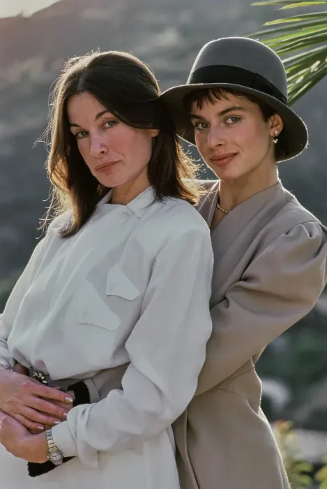 Framed Print : Brigitte Tocki & Nastassja Kinski, 1980 Framed Print : Brigitte Tocki & Nastassja Kinski, 1980