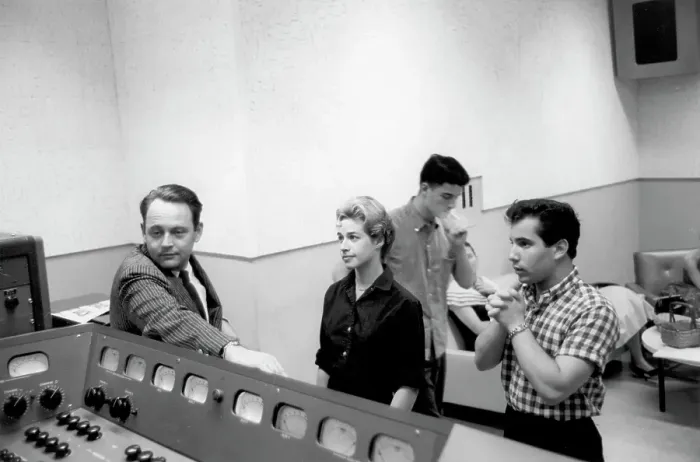 Framed Print : Brill Building Songwriters Recording Session Framed Print : Brill Building Songwriters Recording Session