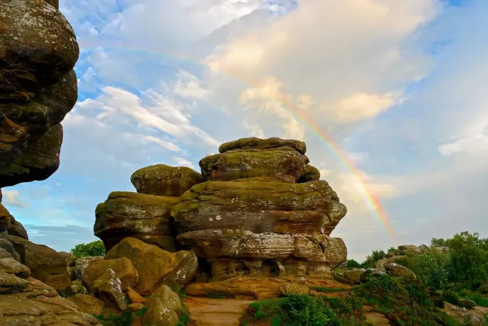 Framed Print : Brimham Rocks Framed Print : Brimham Rocks