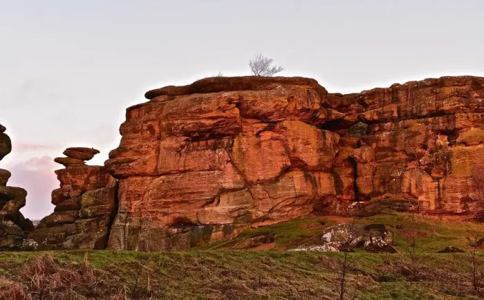 Framed Print : Brimham Rocks at Dawn Framed Print : Brimham Rocks at Dawn