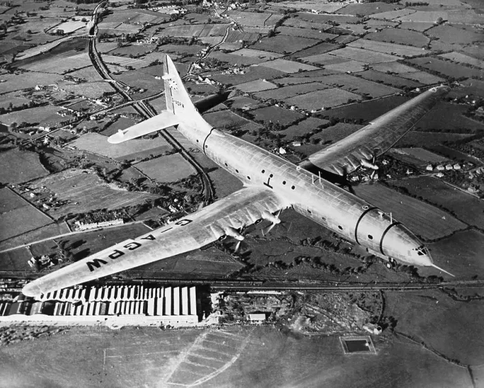 Framed Print : Bristol Brabazon Aircraft in Flight Framed Print : Bristol Brabazon Aircraft in Flight