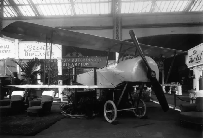 Framed Print : Bristol Scout Biplane Framed Print : Bristol Scout Biplane