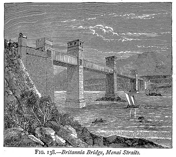 Britannia Bridge, Menai Straits