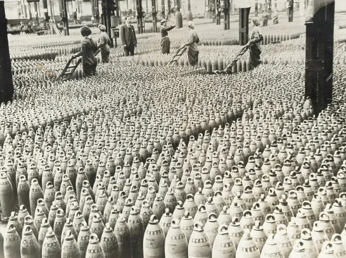 Framed Print : British Ammunition Factory Framed Print : British Ammunition Factory