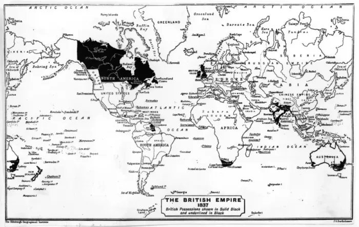 Framed Print : The British Empire Framed Print : The British Empire