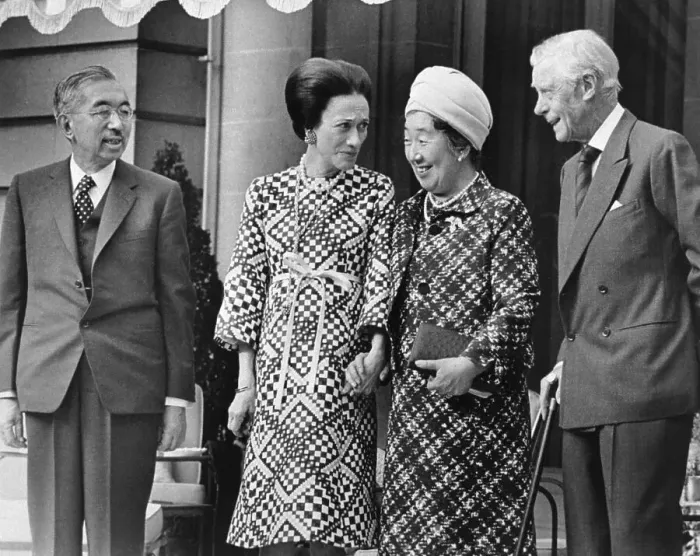Framed Print : British and Japanese Royalty Framed Print : British and Japanese Royalty