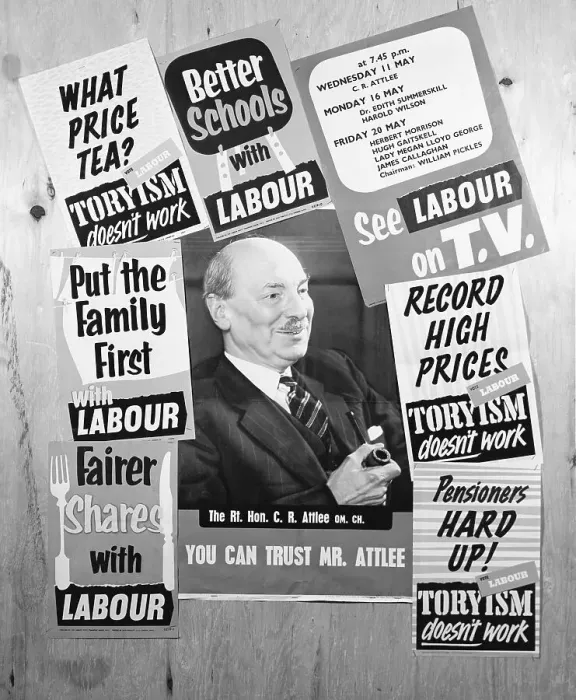 Framed Print : British Labour Party Election Posters Framed Print : British Labour Party Election Posters