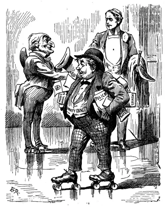 Framed Print : British London satire caricatures comics cartoon illustrations Framed Print : British London satire caricatures comics cartoon illustrations