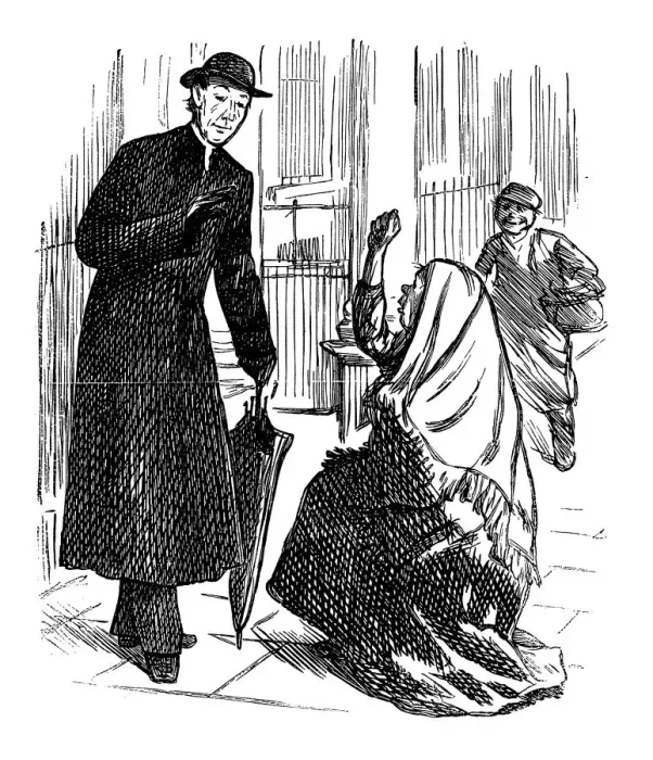 Framed Print : British London satire caricatures comics cartoon illustrations Framed Print : British London satire caricatures comics cartoon illustrations